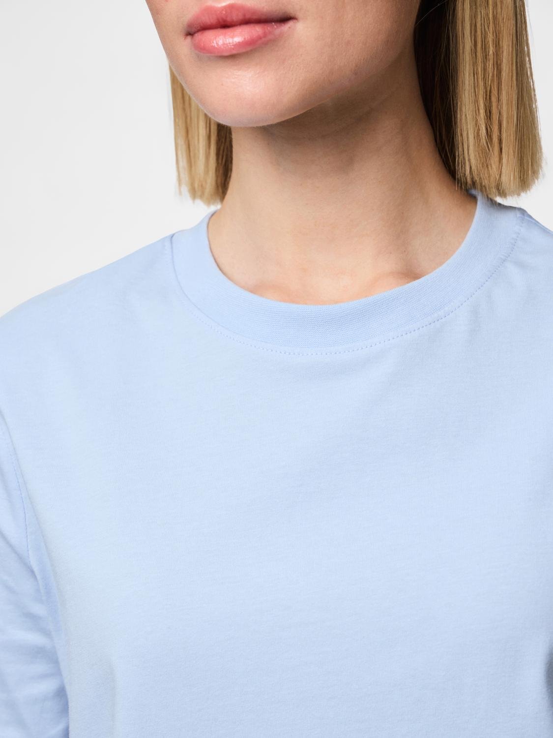 PCRIA T-Shirt - Cashmere Blue - VERO MODA & VILA Bergvik